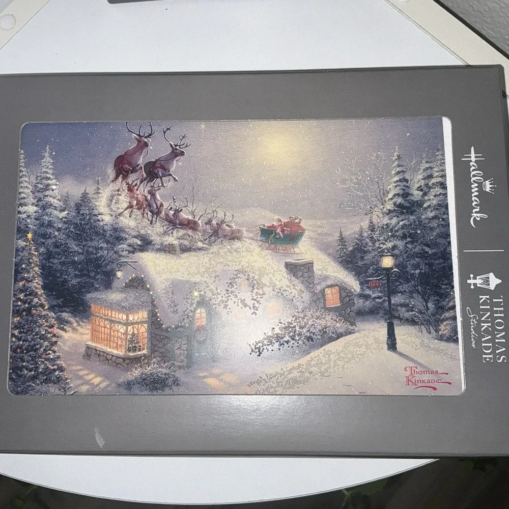 Hallmark Thomas Kinkade Boxed Christmas Cards Self-Sealing Factory Sealed Lot 2